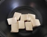 A picture of step 2 of Chicken stir fry with tofu scramble.