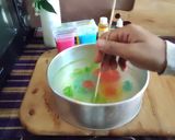 Foto langkah ke 6 dari resep Puding Bunga Metode Suntik.