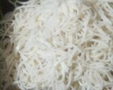 A picture of step 1 of Spicy sesame noodles.