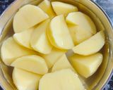 A picture of step 1 of Chilli Garlic Potato Bites.