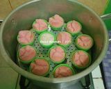 Foto langkah ke 8 dari resep Kue Mangkok (Apem Tepung Beras) 14.12.2019.