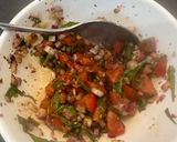 A picture of step 4 of Easy Italian Tomato Bruschetta.