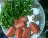 A picture of step 1 of Pink guava chutney.