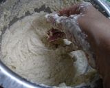 A picture of step 3 of Corn methi Dhokla.