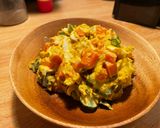 A picture of step 2 of Chestnut Pumpkin Egg Salad.