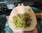 A picture of step 2 of Broccoli paratha.