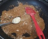 A picture of step 6 of Mohan Thaal (gram flour fudge).