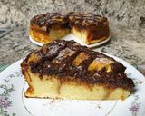 A picture of step 6 of Chocolate Torrija Cake.