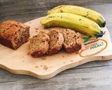 A picture of step 7 of Sourdough Banana Bread.