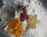 A picture of step 1 of Bajra vada.
