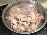 Arroz meloso de pollo al ajillo
