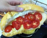 Hình bước làm 1 của món Bánh mì trứng đơn giản