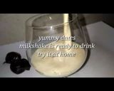 A picture of step 3 of Dates milkshake.