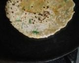 A picture of step 5 of Mixed veg Thepla with homemade butter.