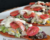 Foto del paso 12 de la receta: Tosta de boniato con ensalada de gambas
