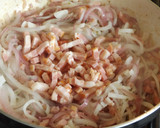 Foto del paso 3 de la receta: Berenjenas asadas con patatas y cebollas con crema rosada de tomate