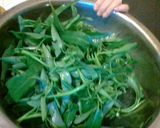 Hình bước làm 1 của món Canh rau muống luộc và rau muống luộc