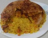 عکس مرحله 2 از دستور هویج پلو با مرغ