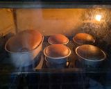 Foto langkah ke 9 dari resep Caramel Custard Chocolate Cotton Cake.