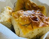 A picture of step 10 of Rosemary Sunflower oil Focaccia.