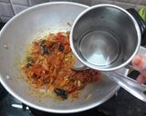 A picture of step 7 of Sev Tamatar ki Sabzi.