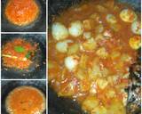 Sambal goreng kentang telur puyuh #seninsemangat langkah memasak 3 foto