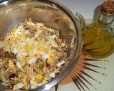 Foto del paso 9 de la receta Espirales vegetales con dátiles y surimi rallado