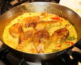 A picture of step 4 of Chicken Drumsticks Curry with Coconut Milk.