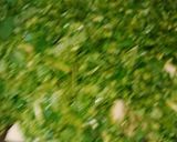 A picture of step 1 of Aloo methi ki sabji.