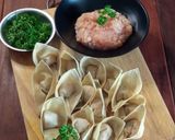 Foto langkah ke 3 dari resep Pangsit goreng.