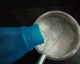 A picture of step 3 of Masala Chhas.