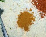 A picture of step 2 of Veg besan chilla /Veg Omelette🍴.