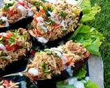 Stuffed eggplant with tahini sauce recipe step 7 photo