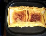 Foto langkah ke 3 dari resep Kimchi Toast.