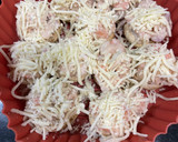 Foto del paso 4 de la receta: Champiñones rellenos de langostinos y calamares