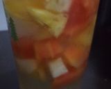 Foto langkah ke 5 dari resep Es Cocktail atau Nanas Pepaya.