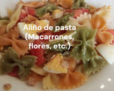 Foto del paso 12 de la receta: Aliño de pasta (Macarrones, flores, etc.)