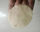 A picture of step 6 of Jaggery gaarelu.