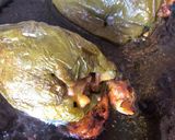 Foto del paso 4 de la receta: Pimientos rellenos de carne, queso feta y calabacín