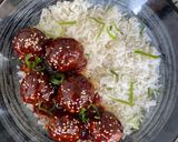 Koreai BBQ stílusú - húsgombócok recept fázis 6 fotója