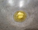 A picture of step 1 of Kesari Sheera.
