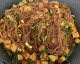 Hình bước làm 5 của món Hủ tiếu lứt sốt chả lụa tương đậu [Eat clean - Lose weight]