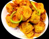 A picture of step 4 of Batata vada.