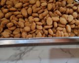 Foto langkah ke 3 dari resep Cemilan Biji Ketapang Creamy Empuk Renyah.