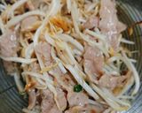 Hình bước làm 2 của món Phở cuộn
