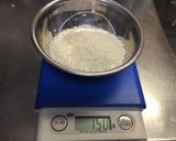 A picture of step 1 of Japanese white rice standard.