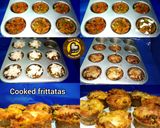 A picture of step 1 of Veg Frittata With Peas Stuffed Potato Patties.