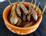 શેકેલા રવૈયા(raviya sabji recipe in Gujarati) રેસીપી સ્ટેપ2ફોટો