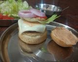 A picture of step 17 of Veg Aloo Tikki Burger.