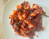 Foto del paso 7 de la receta: Deliciosas rajas de chile poblano con chorizo y papas